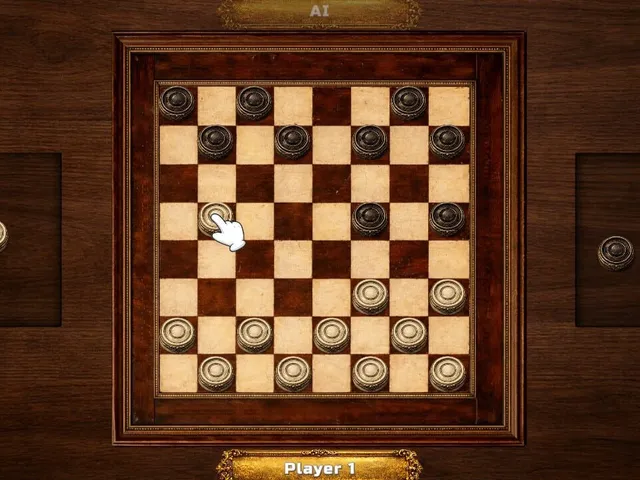 Antique Checkers