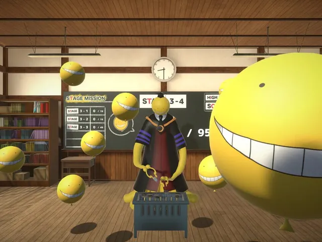 Assassination Classroom VR Balloon Challenge Time