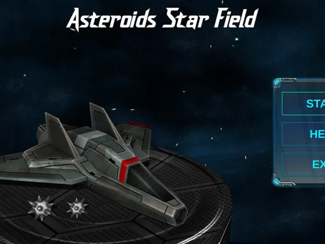 Asteroids Star Fields