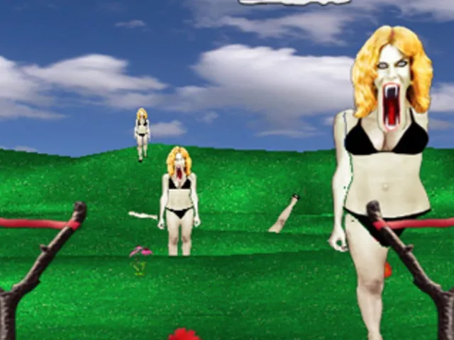 Attack of the Zombie Bikini Babes From Outer Space