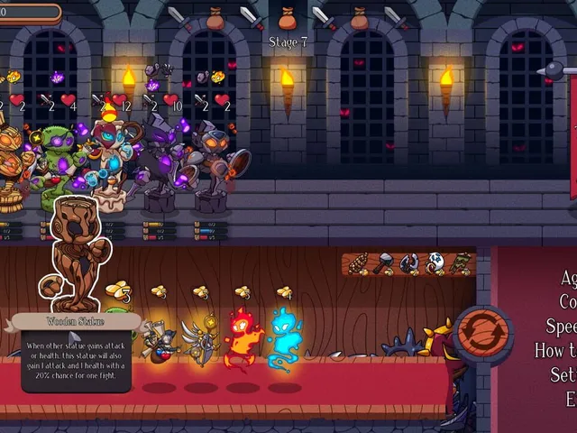 Auto Statue Battle: The Forces of Evil