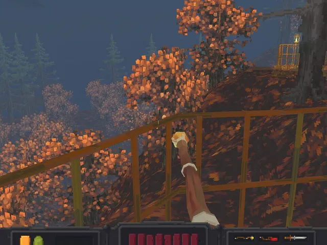 Autumn Night 3D Shooter