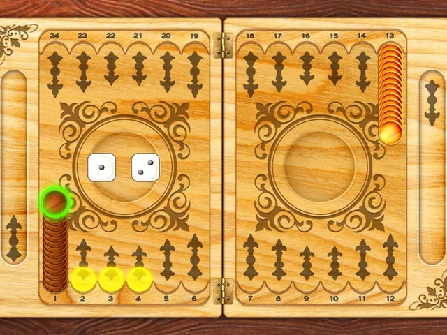 Backgammon: Board Game Puzzle