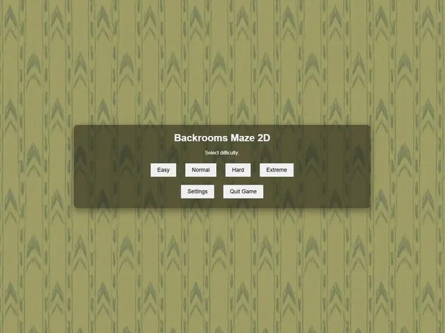 Backrooms Maze 2D