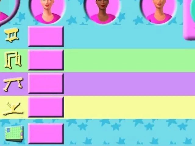 Barbie's Team Gymnastics