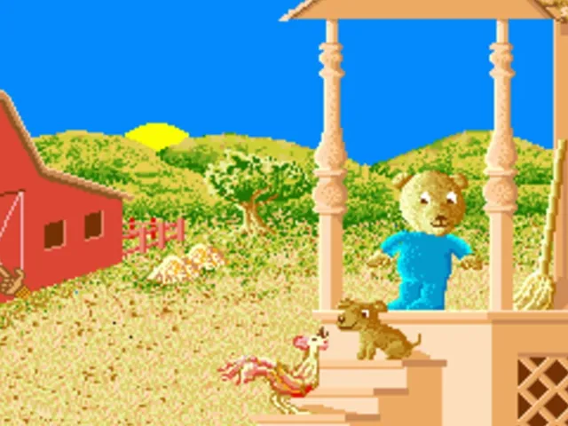 Barney Bear Goes to the Farm