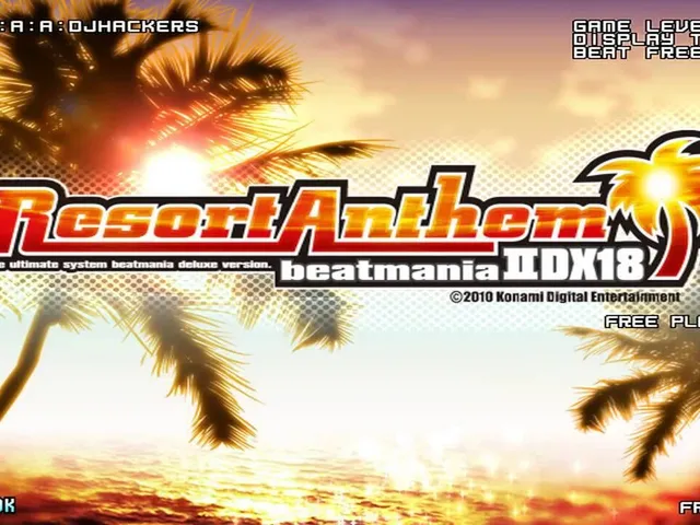 Beatmania IIDX 18 Resort Anthem