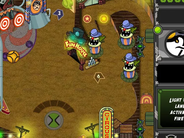 Ben 10: Cannonbolt Pinball - Ghostfreak's Revenge