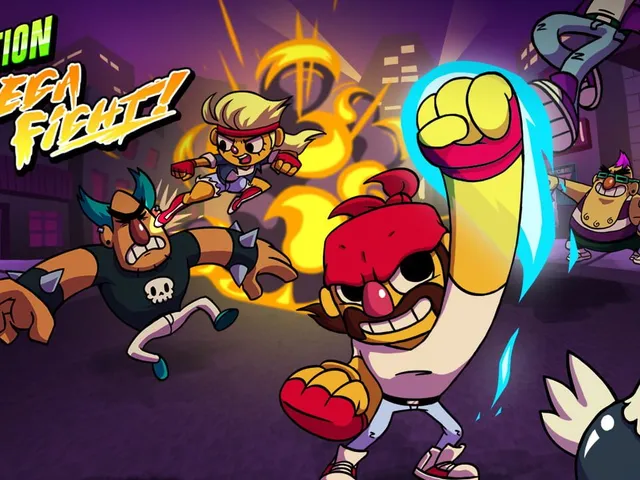 Big Action Mega Fight!