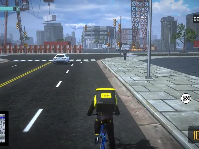 Bike Courier: Bistro Express Delivery