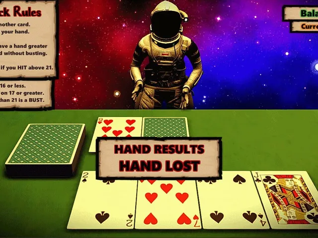 Blackjack In Space