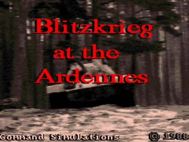 Blitzkrieg: Battle at the Ardennes