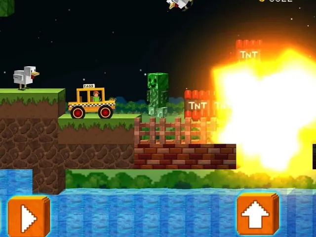 Block Game: Mine, Craft and Drive