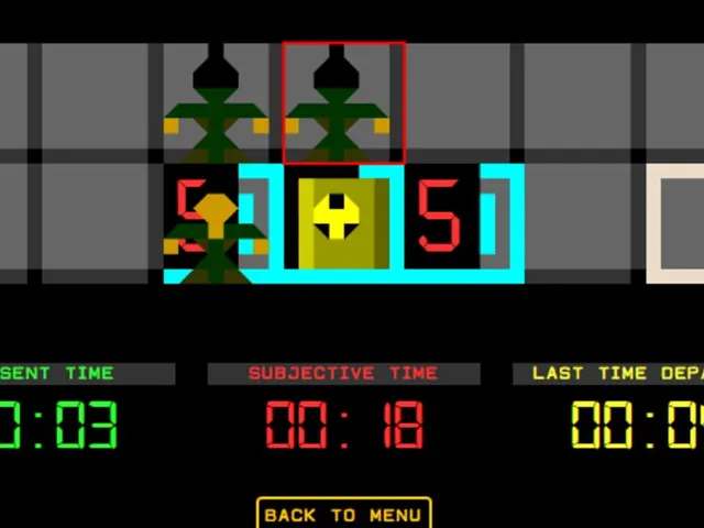 Block Pushing Puzzle Game But You Can Time Travel