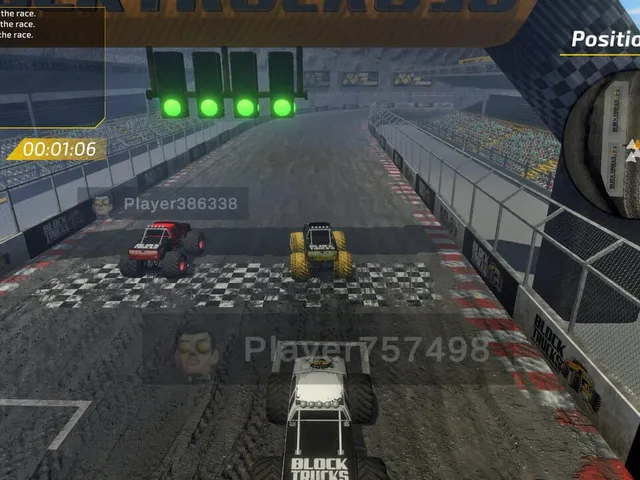 Block Trucks Multiplayer Racing