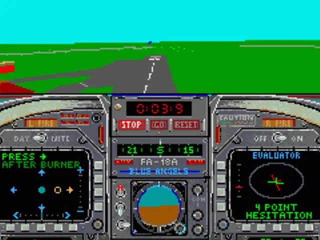 Blue Angels: Formation Flight Simulation