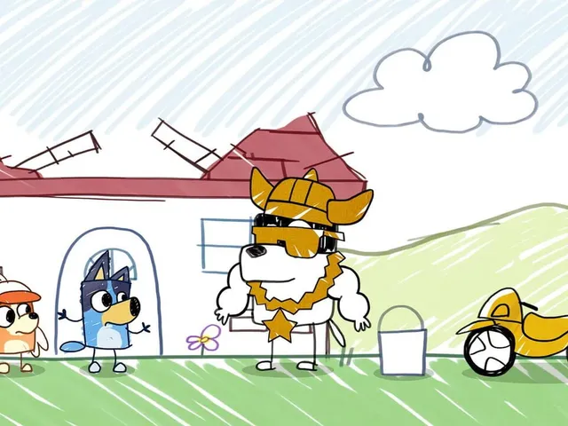 Bluey's Quest for the Gold Pen