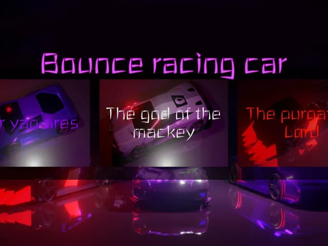 Bounce racing car