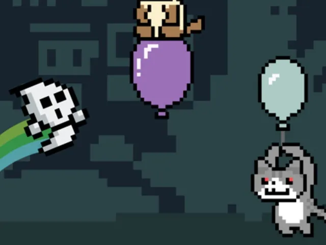 Break the Balloons: Ghost Town