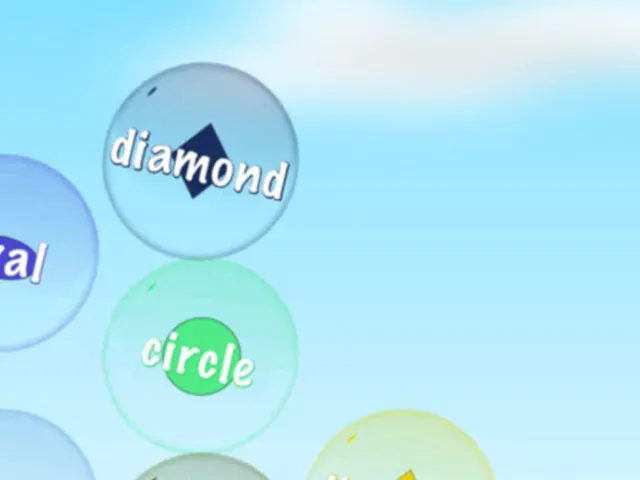 Bubble Pop Letters & Shapes