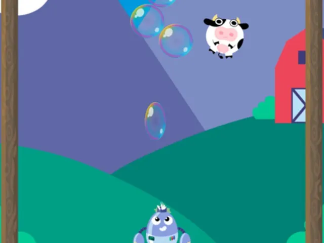 Bubble Shooting Robots
