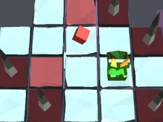 Bulky Head: Use your head to smash nasty objects!