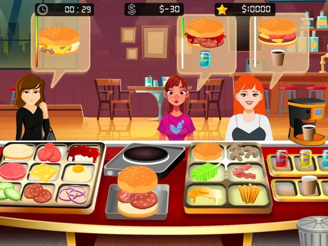 Burger Restaurant Simulator