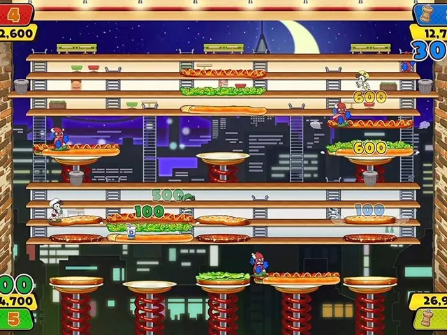 BurgerTime Party!