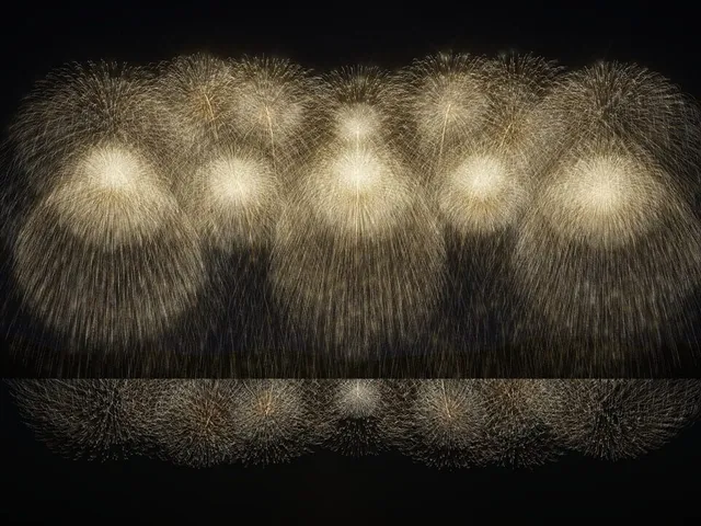 Burst Noir: Fireworks Simulator