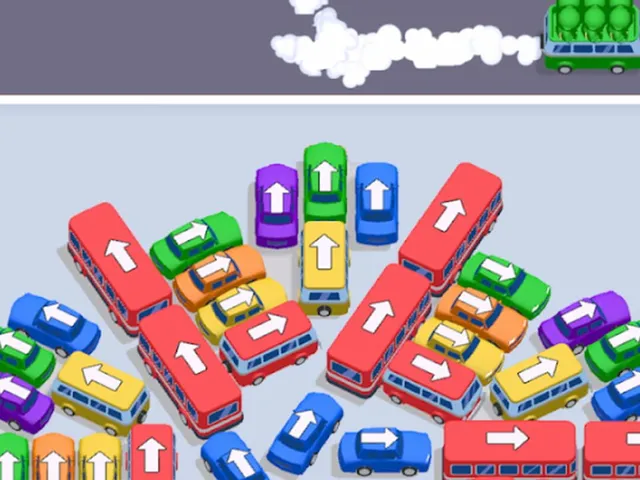 Bus Escape: Traffic Jam
