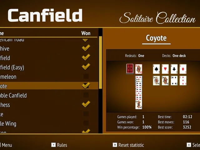 Canfield Solitaire Collection