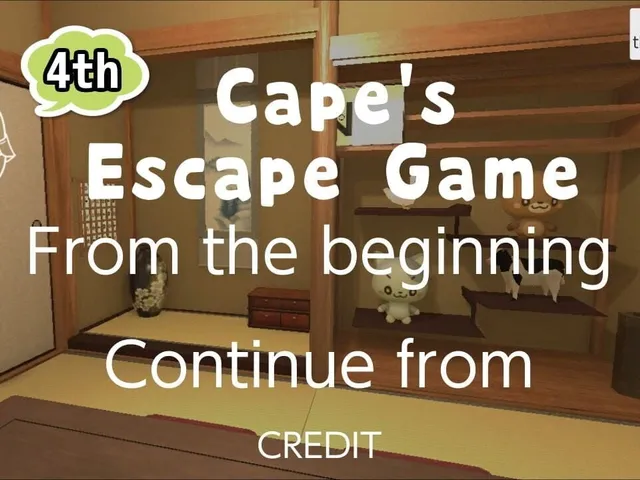 Cape's Escape Game 4th Room