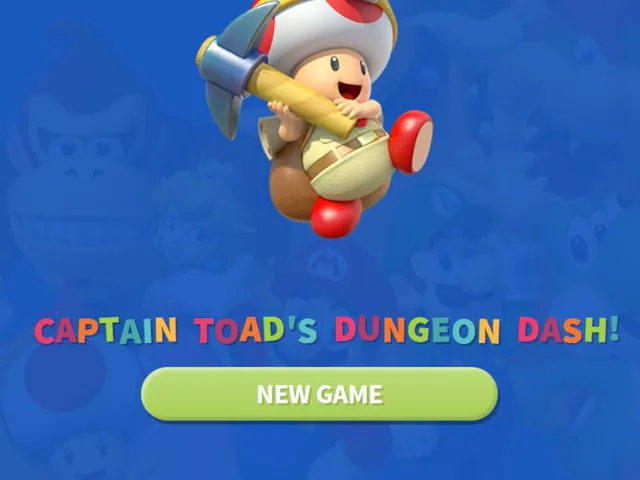 Captain Toad's Dungeon Dash!