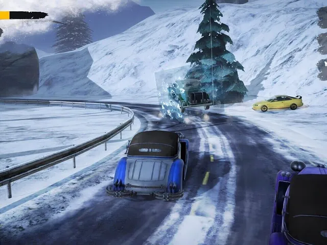 Car Racing Ice: Classic