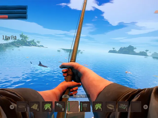 Castaway Survival In Ocean: Build Your Own Raft, Craft