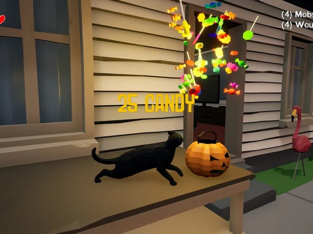 Cat Saves Halloween