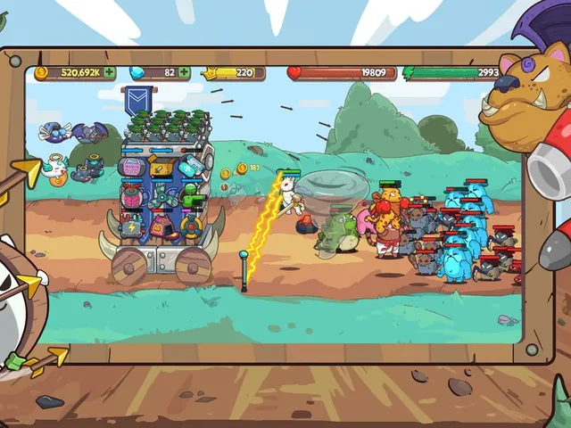 Cat'n'Robot: Idle Defense