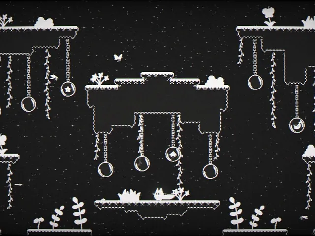 Cats Catching Mice: The Black and White World
