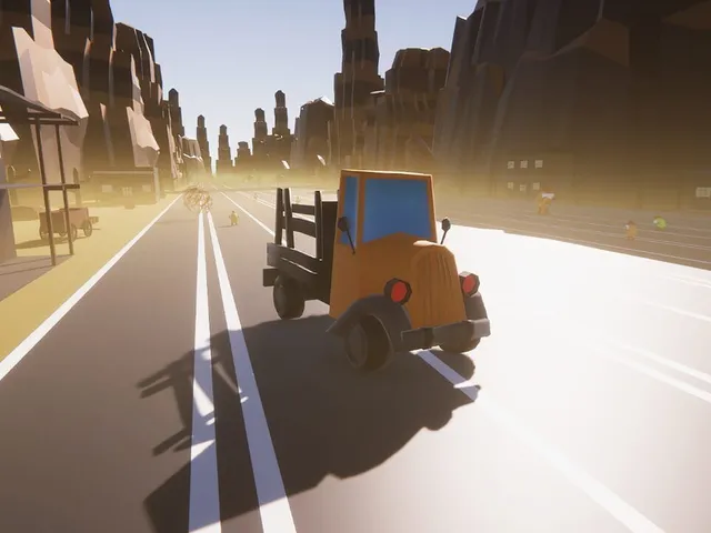 Chickens on the Road