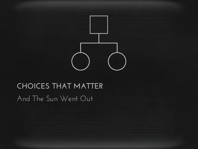 Choices That Matter: And the Sun Went Out