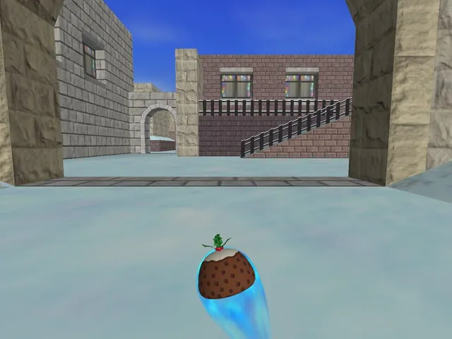Christmas Rocket Pudding