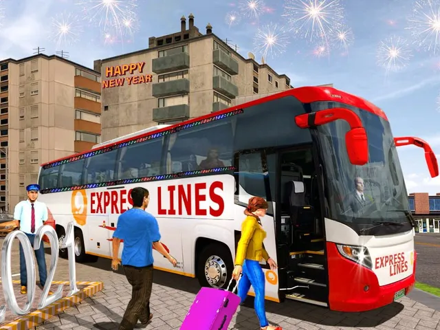 City Coach Bus Simulator: Bus Games 2021