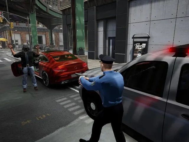 City Police Simulator: Cop Car Games & Shooter