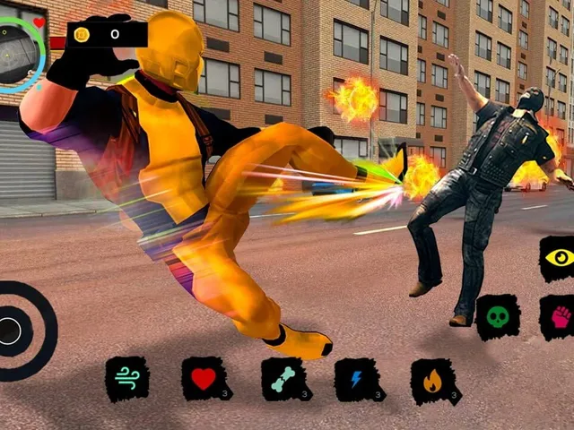 City Super Hero 3D: Flying Legend Warriors Deluxe Simulator