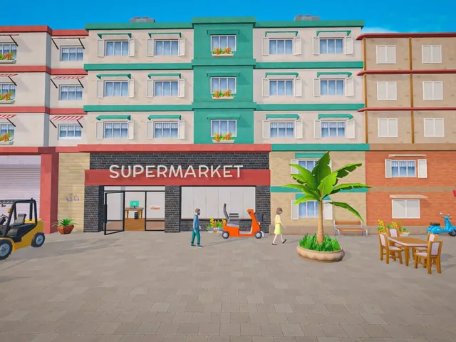 City Supermarket Simulator