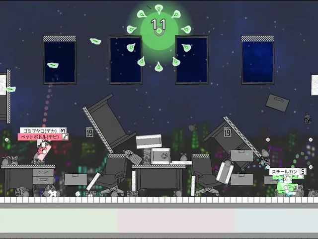 Cleaning Robot Match: Scatter Battlers