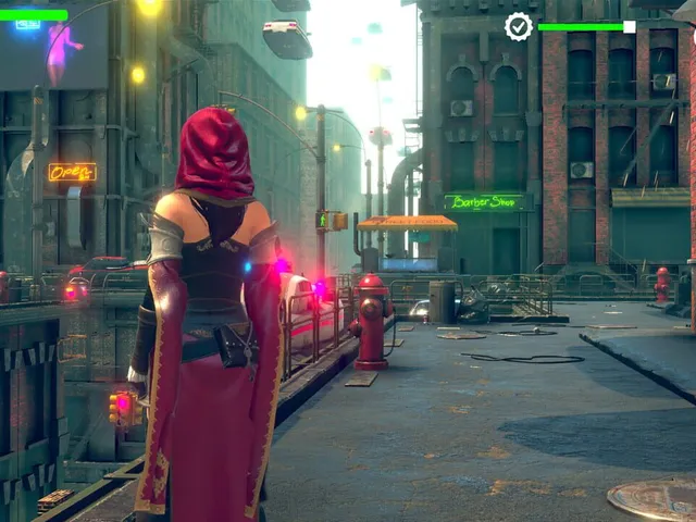 Climb Challenge: Find Items Cyberpunk