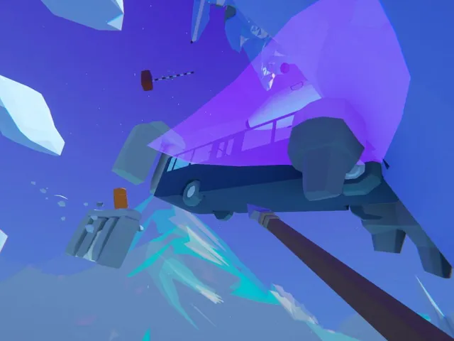 Climbing Over It with a Spear Only Up