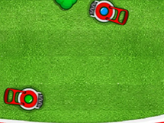 Coca-Cola Lawnmower