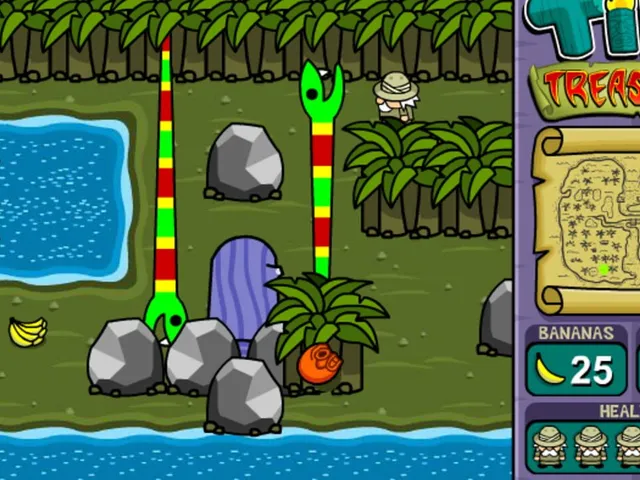 Colonel Kerfuffle in Tiki Treasure